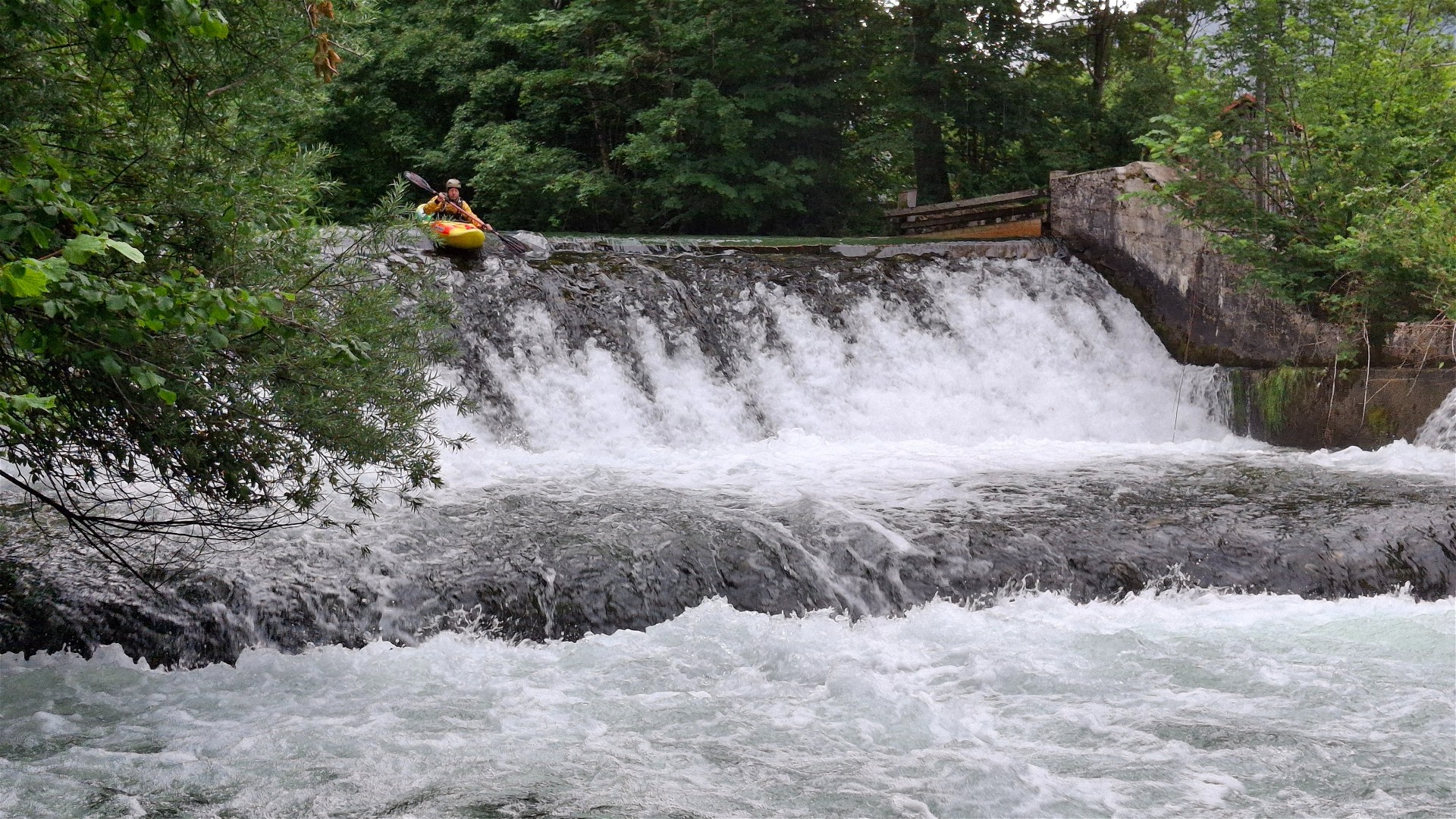 Grundlseetraun - erstes Wehr