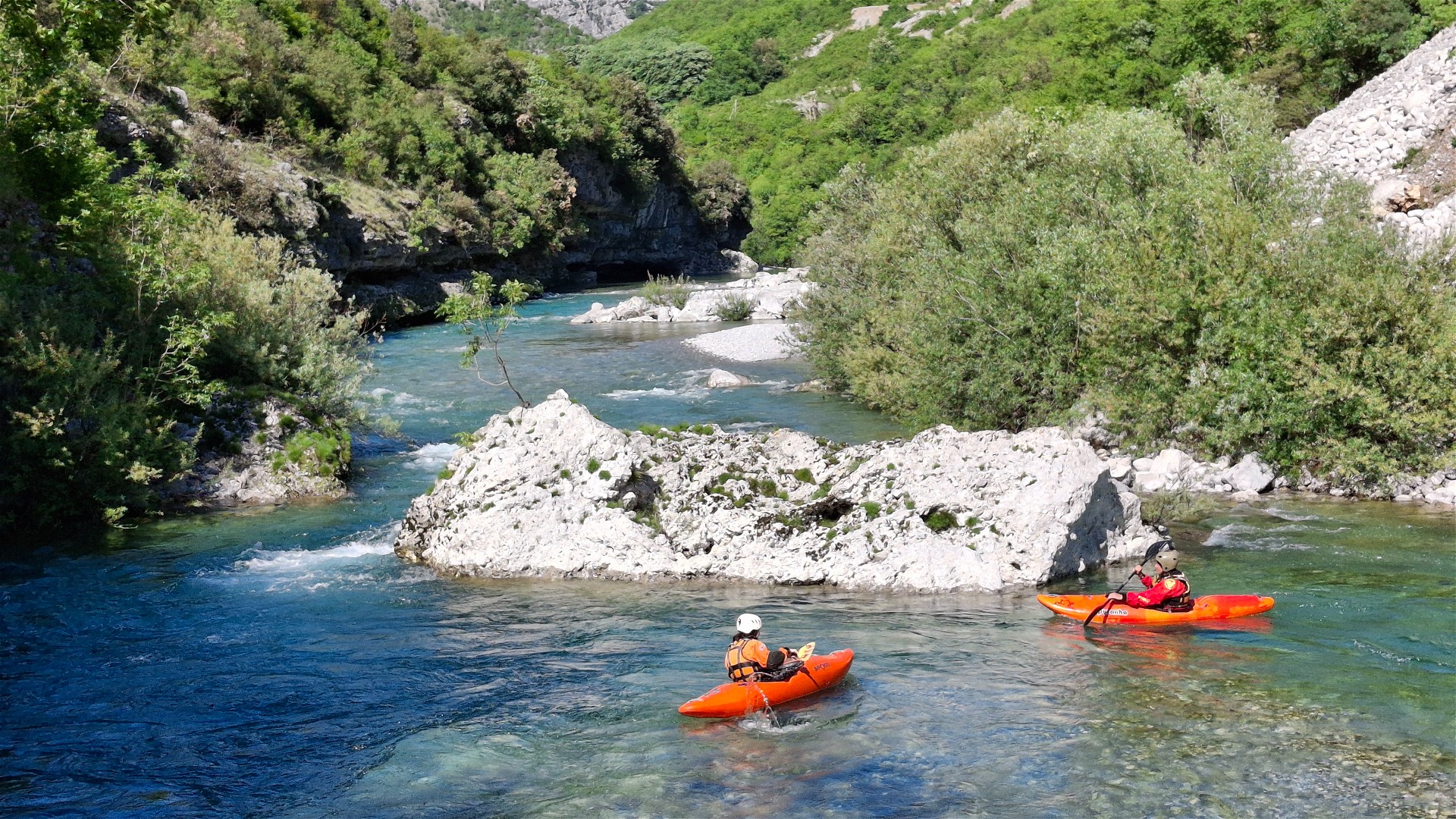 Cijevna (me) - wunderschöner Canyon