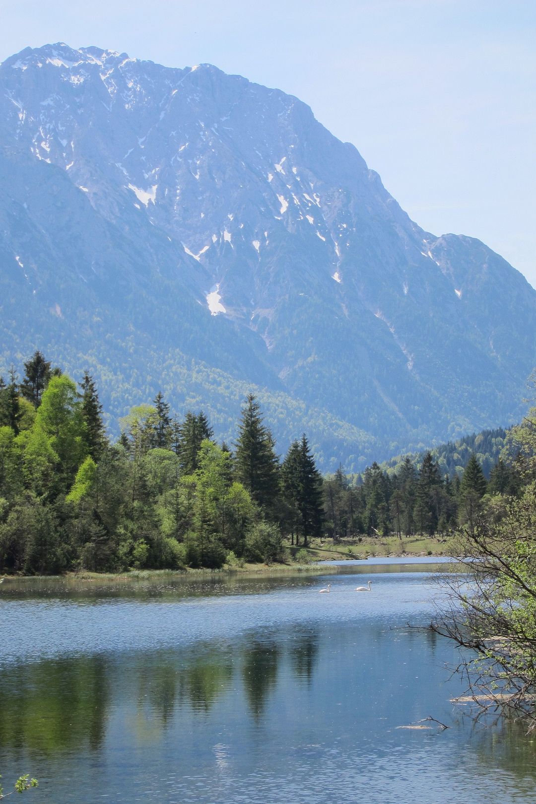 Kajak, Fluss Isar, Abschnitt Scharnitz - Krün