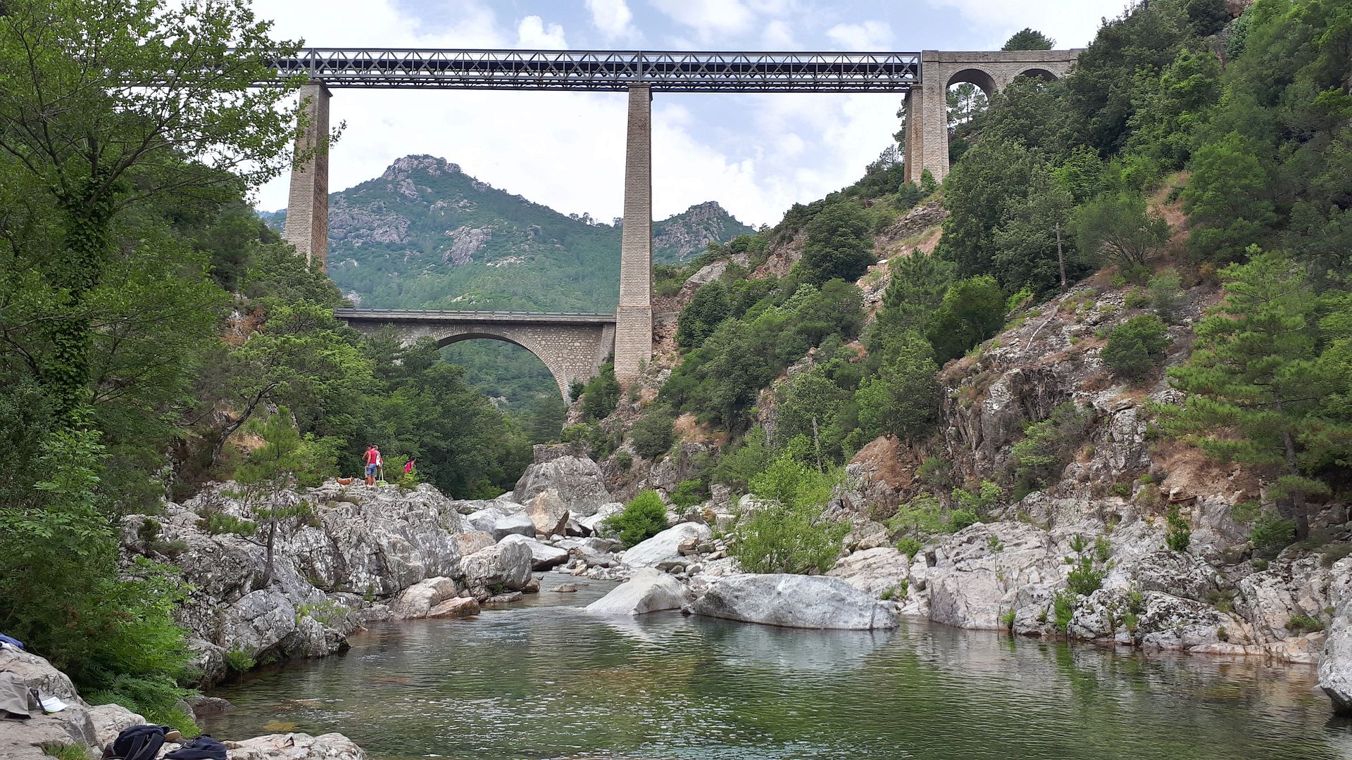 Kajak, Fluss Vecchio, Abschnitt Canaglia - Pont du Vecchio (Oberer Vecchio)