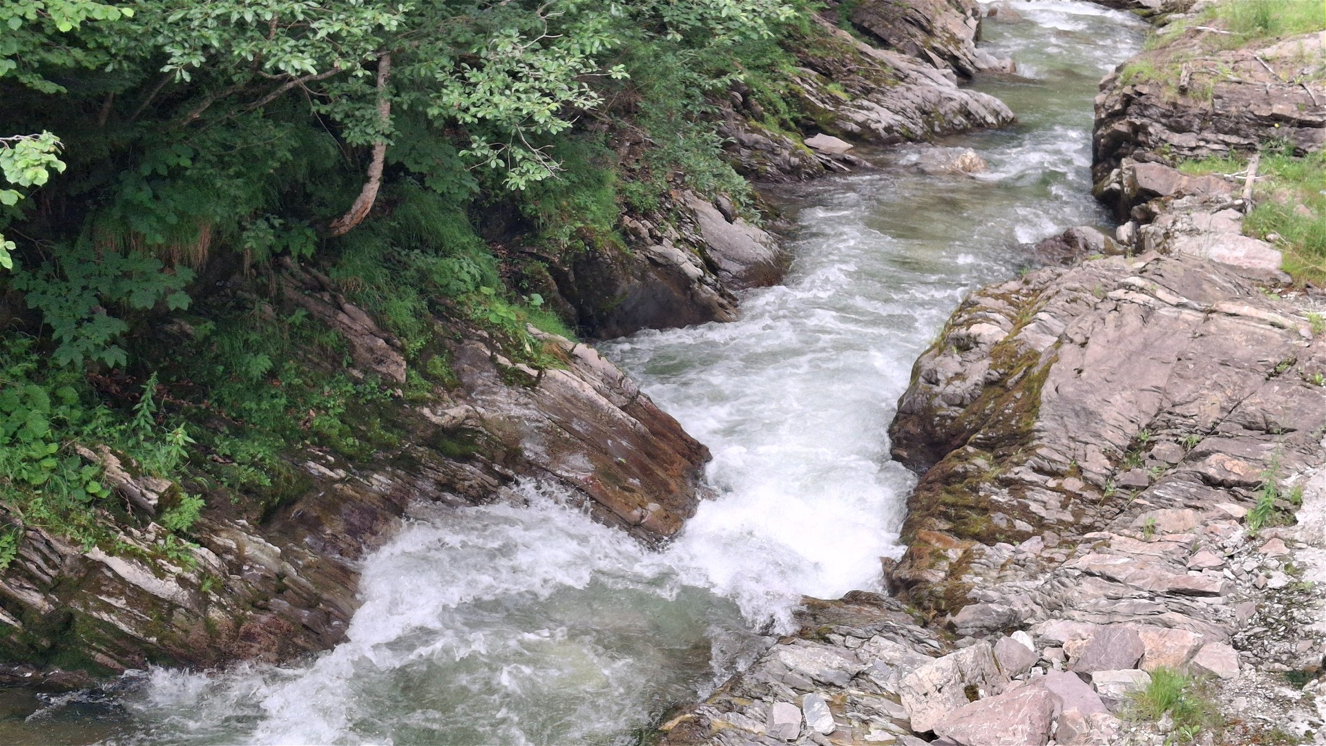 Kajak, Fluss Lammer, Abschnitt Annaberg - Schratten (Obere Lammer) Annabergschlucht 