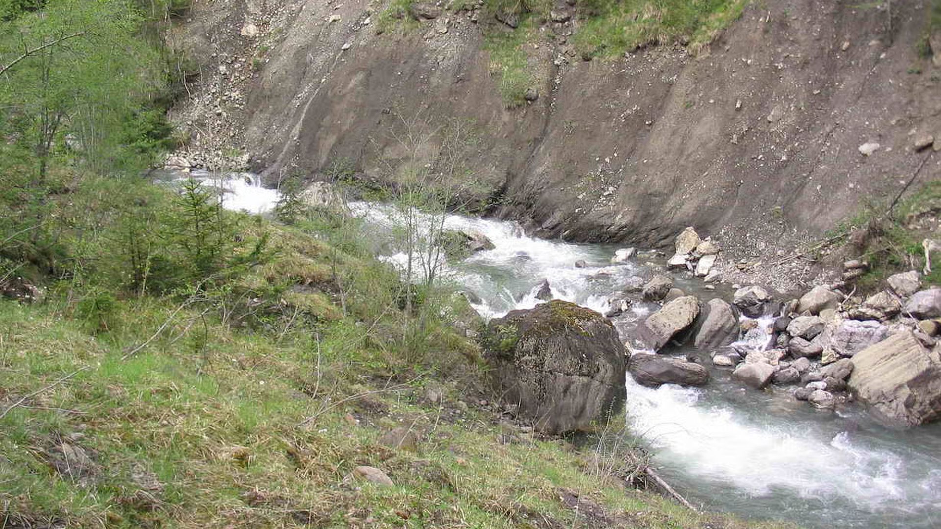 Kajak, Fluss Mellenbach, Abschnitt Holzbrücke - Mündung (Unterer Mellenbach) fein 