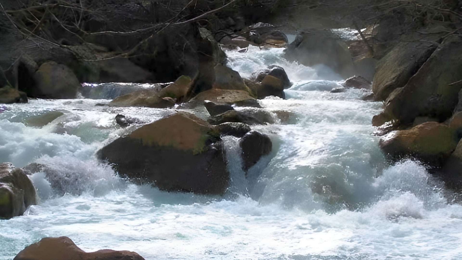 Kajak, Fluss Manavgat, Abschnitt Gümüsdamla Schlucht die Extremstrecke vor dem Schluchteingang 