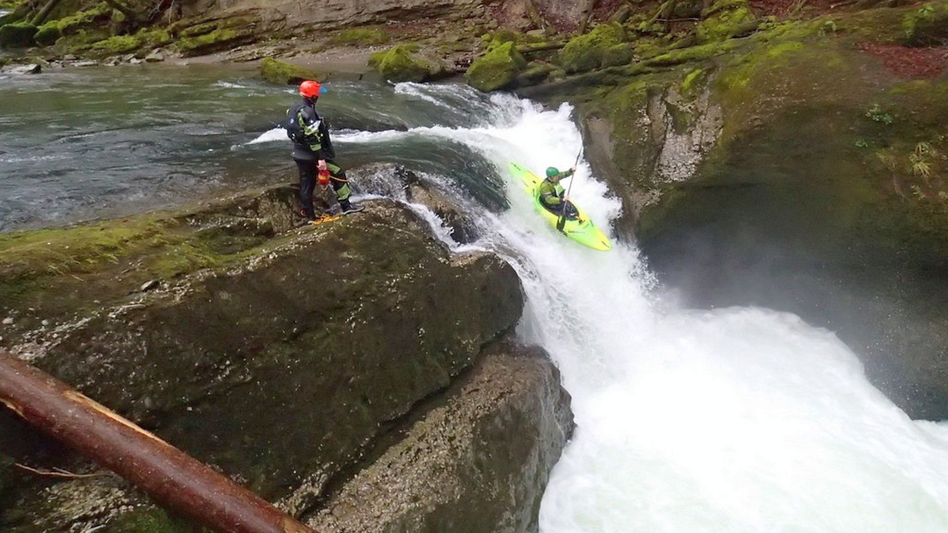 Kajak, Fluss Thur, Abschnitt Stein - Ebnat-Kappel (Oberste Thur Schluchten)