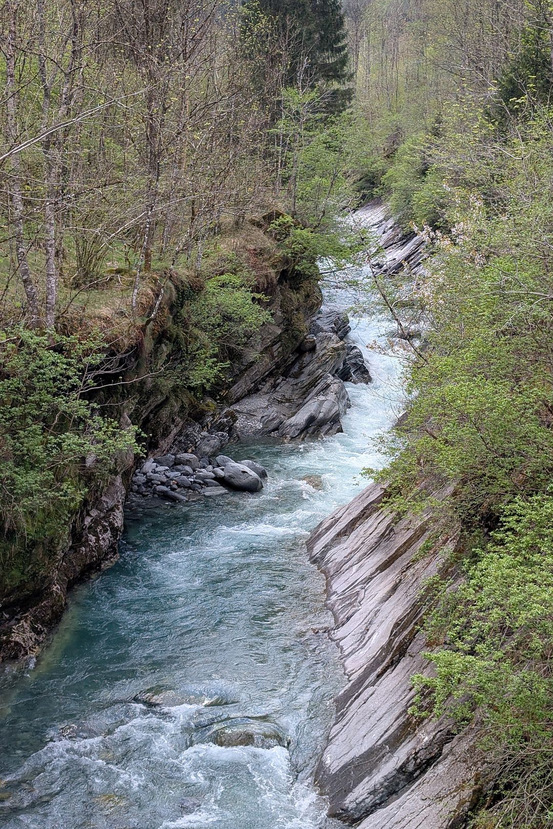 Kajak, Fluss Rovana, Abschnitt Piano di Campo - Collinasca (Standardstrecke)