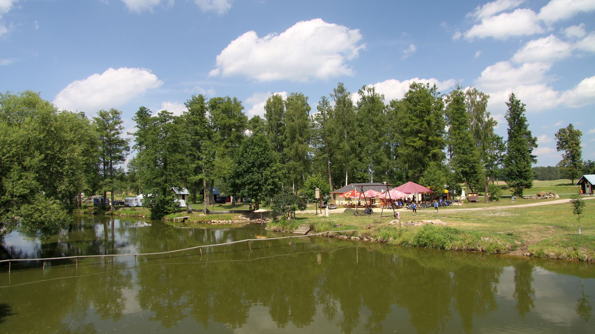 Kajak, Fluss Lužnice (Lainsitz), Abschnitt Suchdol - Veselí (Oberlauf)