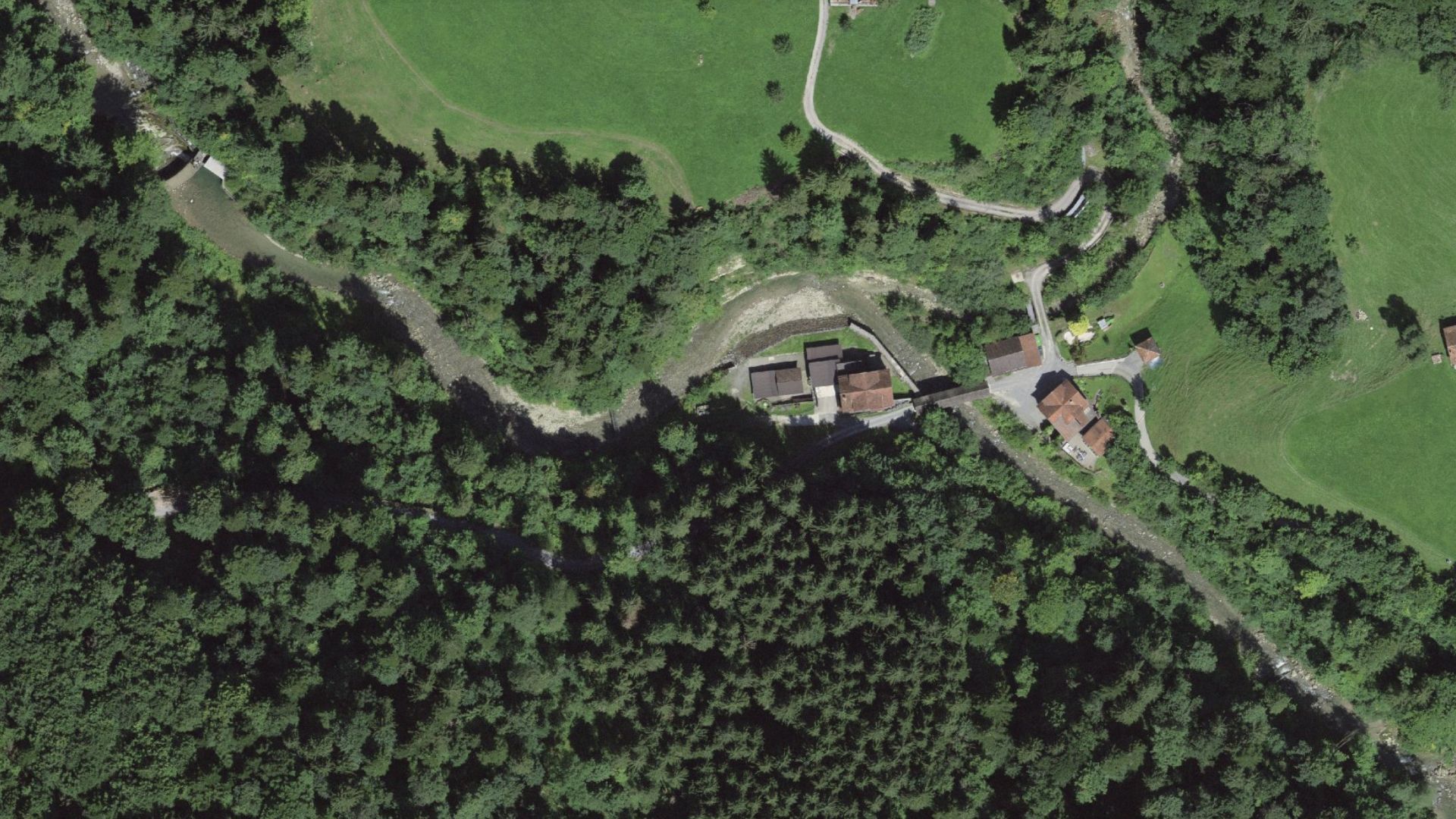 Kajak, Fluss Goldach, Abschnitt Chastenloch - Achmüli (Zweibrückenstrecke) beim Ausstieg 