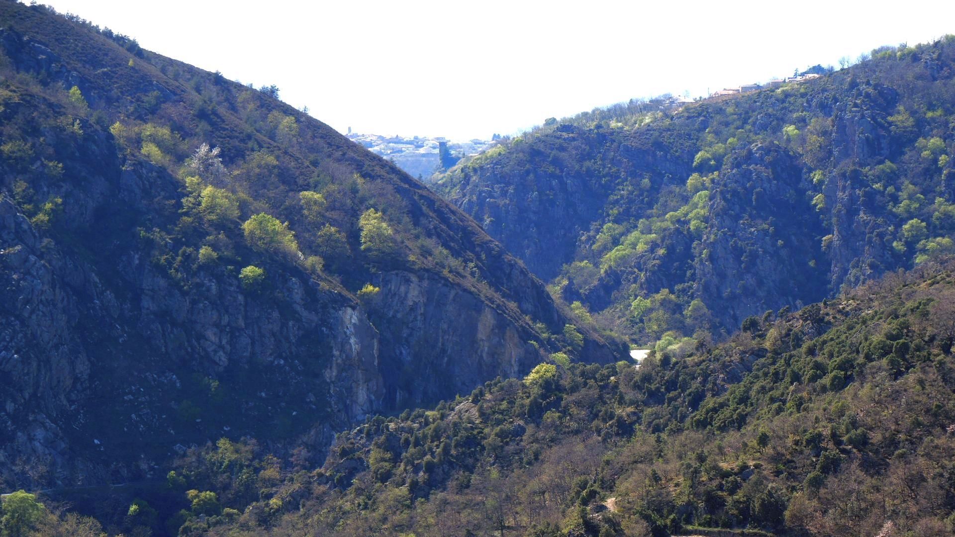 Kajak, Fluss Rivière d´Ay, Abschnitt Brücke D221 - Sarras (Gorges de Sarras)